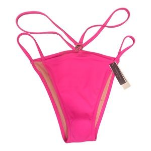 NWT Victoria Secret Strappy Bikini Bottom, Size XL